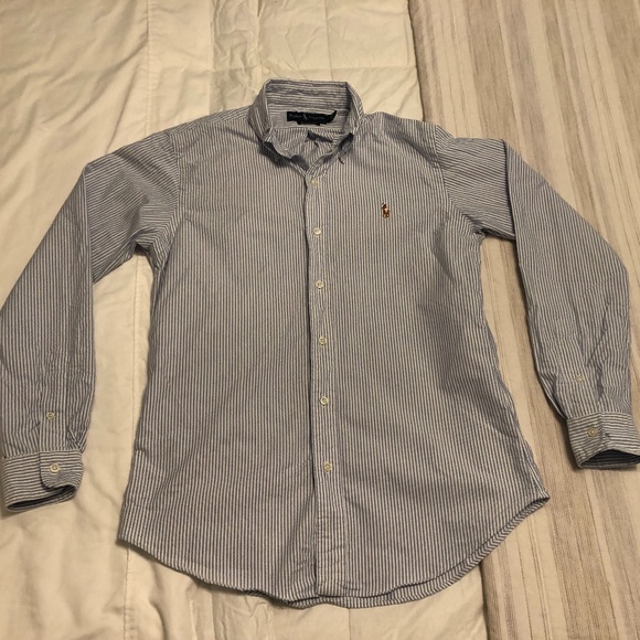 Ralph Lauren Other - Ralph Lauren Blue and White Striped Oxford Shirt - Size S
